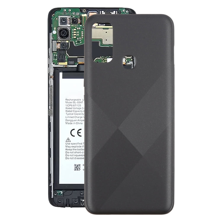 Tapa Trasera de Batería Original Infinix Hot 10 Play (Negro)