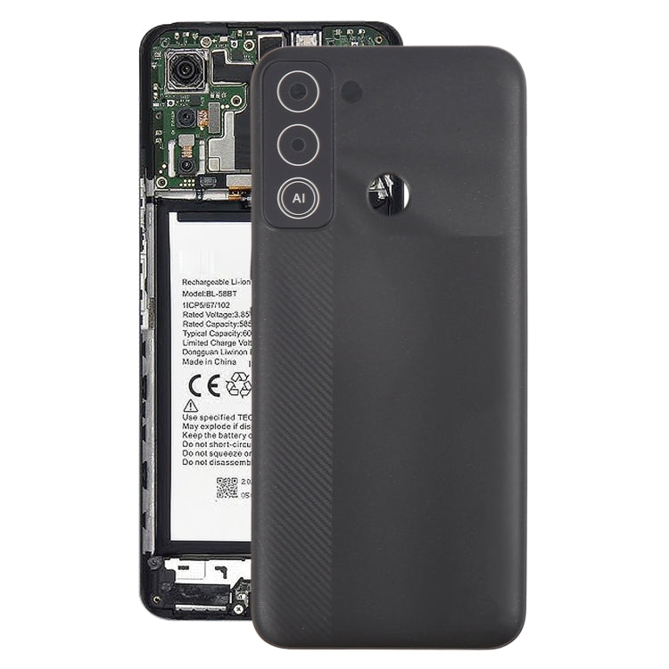 Rückseite des Akkudeckels Tecno Pop 5 Lte (Schwarz) Original
