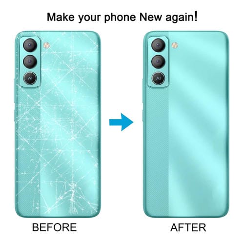 Back Battery Cover Tecno Pop 5 Lte (Black) Original