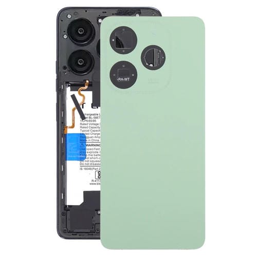Tampa Traseira da Bateria Tecno Spark Go (Verde)