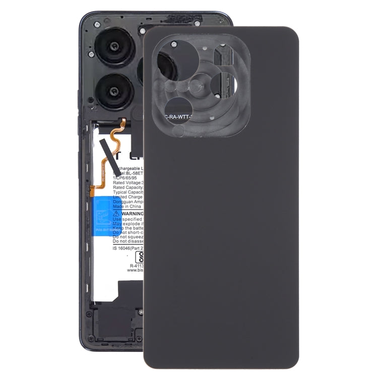 Tapa Trasera Batería Original Tecno Spark 20 Pro (Negro)