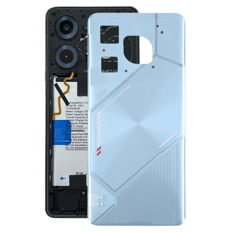 Original Batterieabdeckung Tecno Pova 6 Neo 4G (Silber)