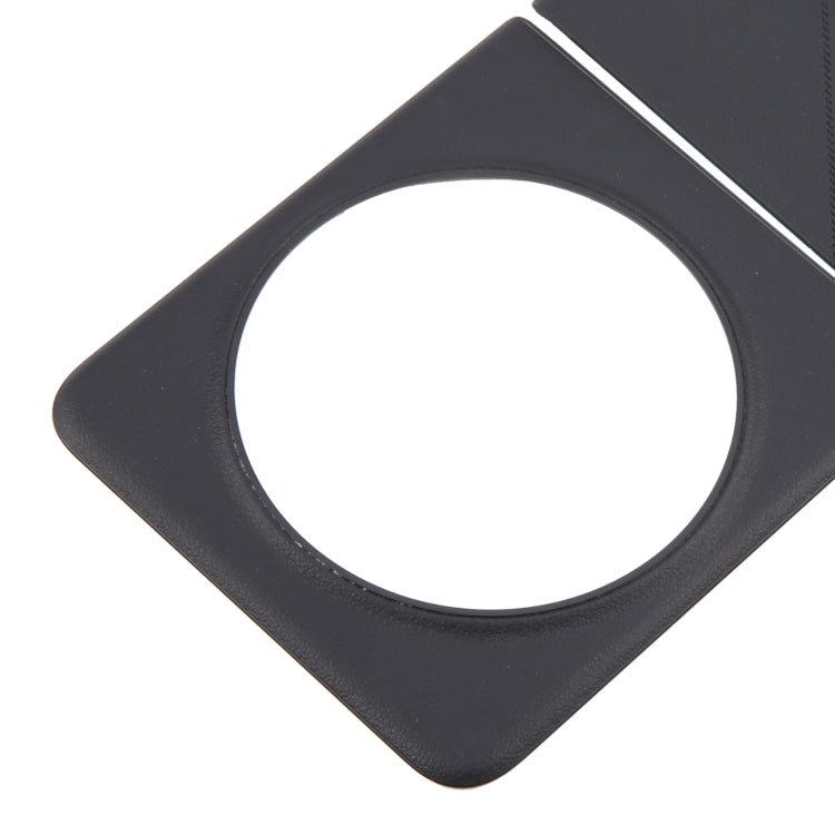 Couvercle arrière de batterie d'origine Tecno Phantom V Flip (Noir)