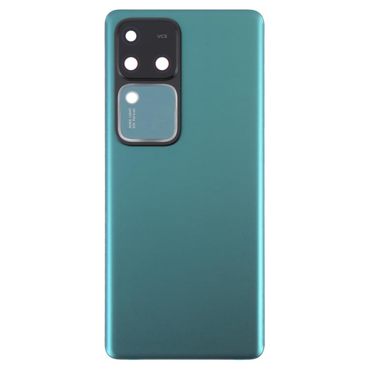 Tampa Traseira da Bateria Vivo S18 5G com Tampa da Lente da Câmara (Verde)