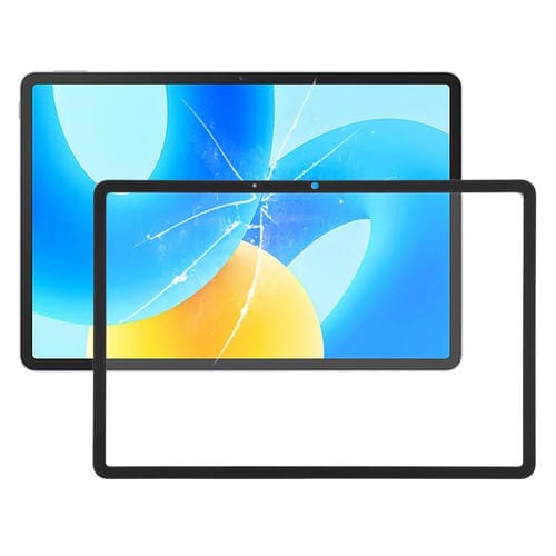 Objectif en verre Écran extérieur avant Huawei Matepad 11.5 Btkr-W00 Version Mate (Noir givré)