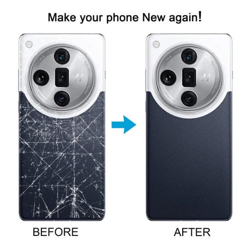 Couvercle Arrière Batterie Oppo Find X7 (Violet)