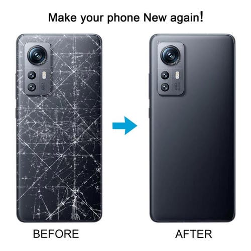 Rückseite des Batteriefachs Xiaomi 12S (Lila)