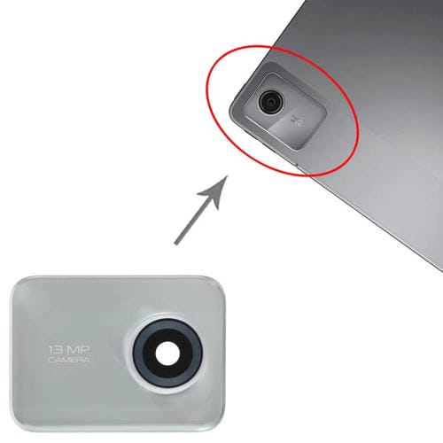 Lente de Câmara Traseira Lenovo Tab M11 K11 Tb330Fu (Verde) Original