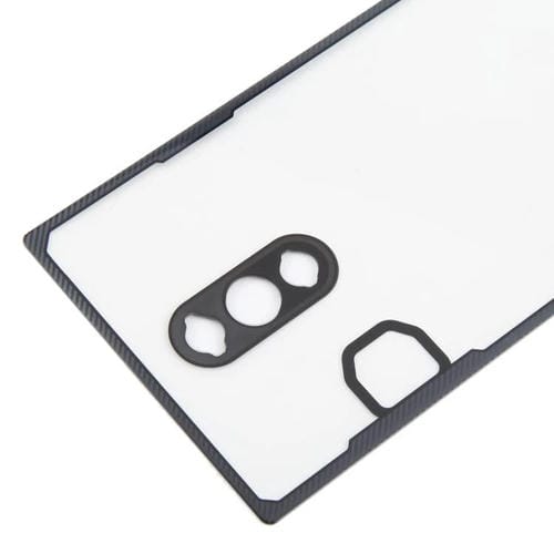 Tampa Traseira da Bateria de Vidro Transparente ZTE Nubia Red Magic 8S Pro Nx729J