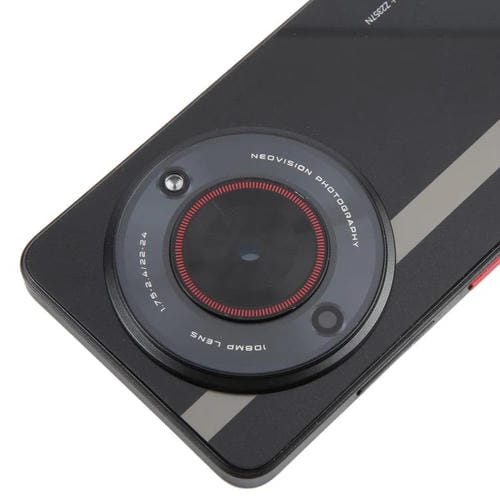 Back Glass Cover Battery ZTE Nubia Focus with Central Frame and Camera Lens Cover (Black)