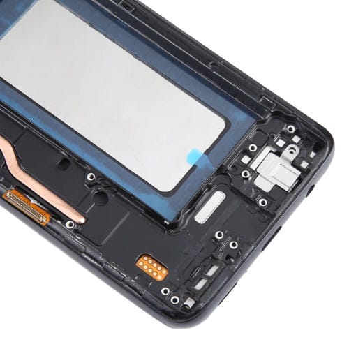 TFT LCD-Bildschirm Samsung Galaxy S9 SM-G955 mit Rahmen (Schwarz)