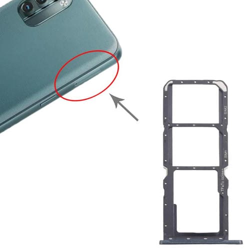 Plateau Carte SIM Original Nokia G11 + Plateau Micro SD (Noir)