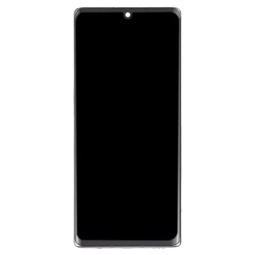 Pantalla Completa Original LG Velvet 5G Versión USA con Marco (Plateado)