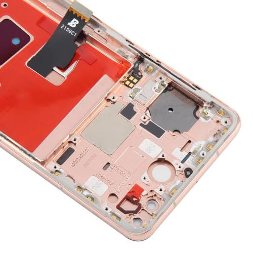 Full Screen TFT Huawei P40 and Frame without Fingerprint Identification (Pink)
