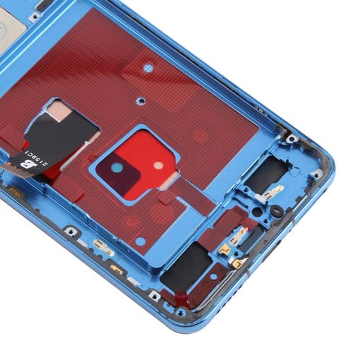 Écran complet TFT Huawei P40 et cadre sans empreintes (bleu)