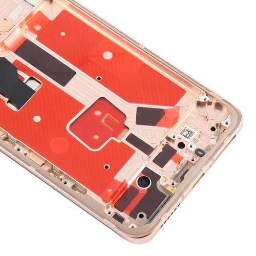 Écran complet TFT Huawei P40 Pro avec cadre sans identification d'empreintes digitales (Doré)