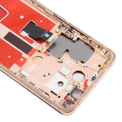 Écran complet TFT Huawei P40 Pro avec cadre sans identification d'empreintes digitales (Doré)