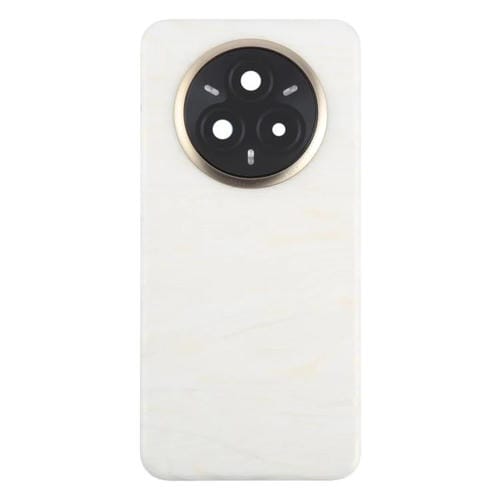 Couvercle arrière de batterie avec couvercle de lentille d'appareil photo Realme 14 Pro + (Blanc)