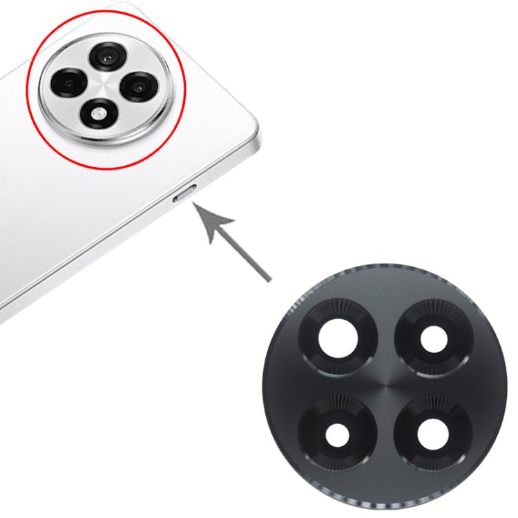 Lente de Câmara Traseira PKG110 OnePlus Ace 5 (Preta)
