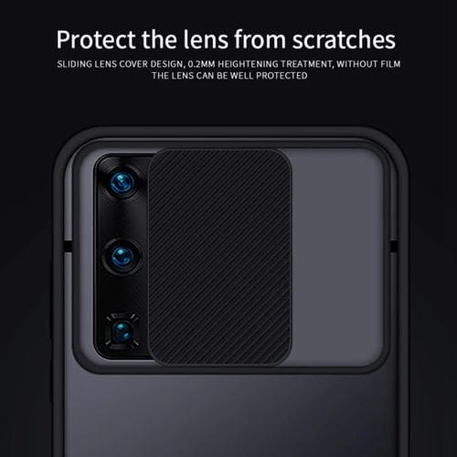 Para Huawei P40 Pro MOFI Xing Dun Series PC + TPU Anti-peep Carcasa protectora todo incluido impermeable y anti-caída, Translúcido esmerilado (Verde)