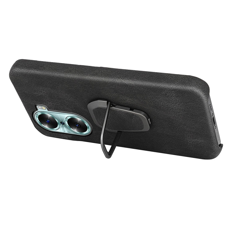 Titular de Anillo para Honor 60 Caja de Teléfono en PU (Azul)