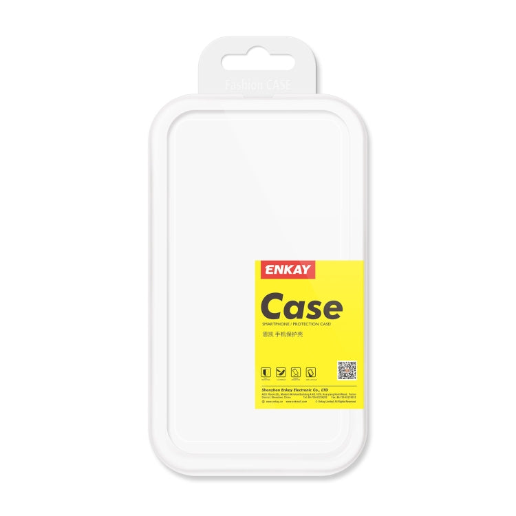 Caja de Teléfono TPU Enkay para Samsung Galaxy S23+ 5G a Prueba de Golpes Magsafe con Película de Lente (Verde)