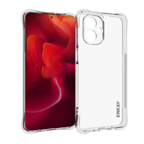 Funda para Teléfono Enkay Hat-Prince TPU Transparente a Prueba de Golpes para Motorola Moto G55 5G