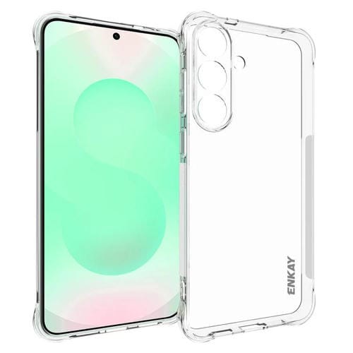 ENKAY Hat-Prince - Funda transparente de TPU a prueba de golpes para Samsung Galaxy S25 FE 5G