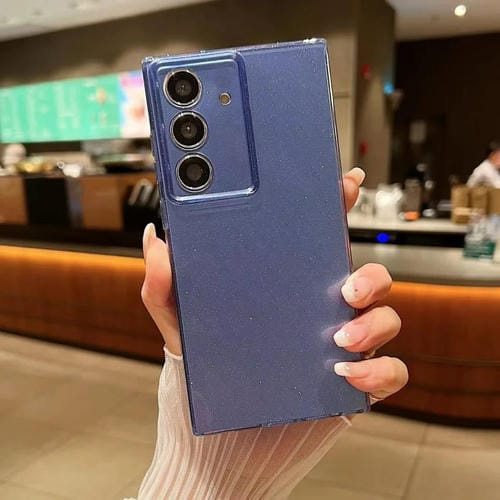 Funda para Teléfono Samsung Galaxy A15 5G Jelly Glitter TPU (Azul)