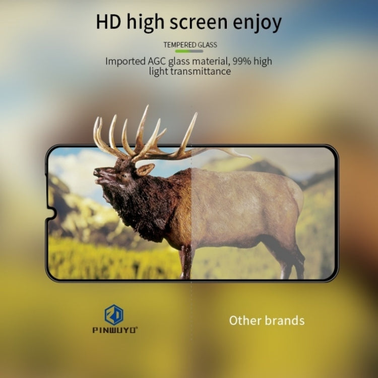 Película de Vidrio Templado Pinwuyo 9H 3D para Pantalla Completa Samsung Galaxy A26 (Negro)