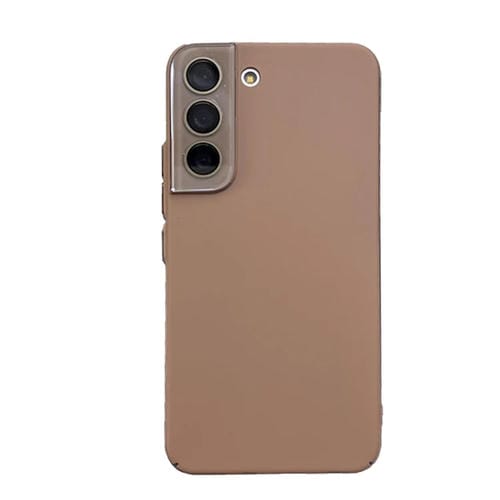 Para Samsung Galaxy S23 + 5G Leather Oil PC Estuche rígido para teléfono con todo incluido (Caqui)