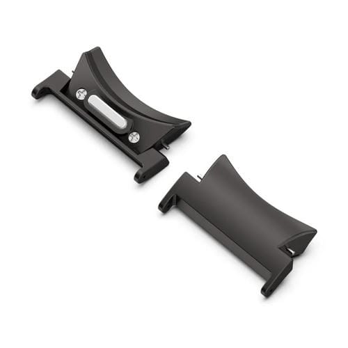 Conectores de Banda de Metal Curvo Samsung Galaxy Watch 5 / 5 Pro (Negro) 20mm, Estilo Botón