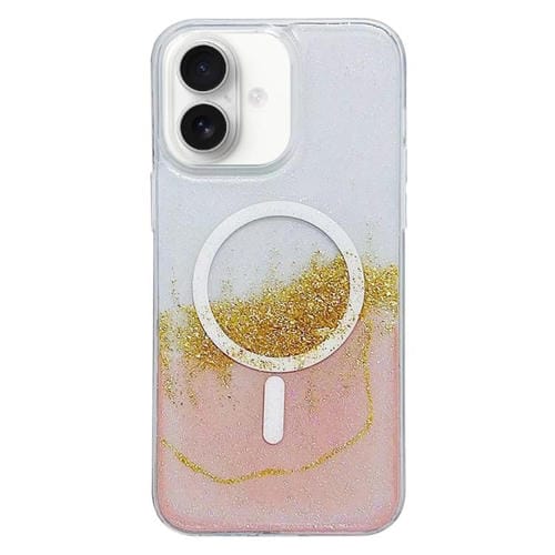 Funda híbrida TPU Apple iPhone 16 Plus con Magsafe (Rosa)