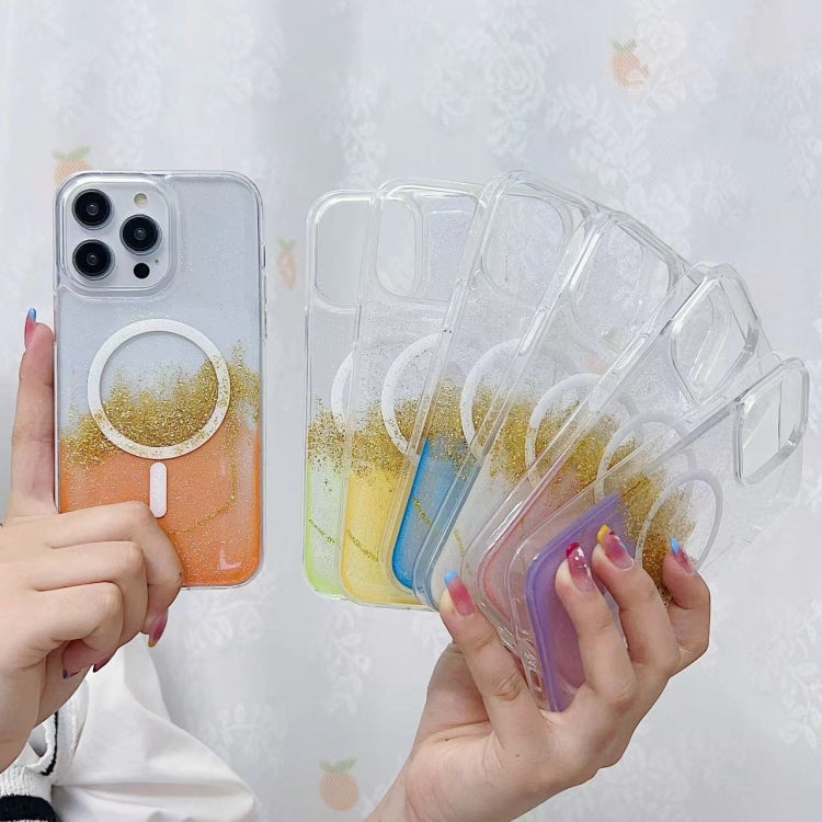 Funda híbrida TPU con Magsafe para iPhone 16 Plus (Amarilla)