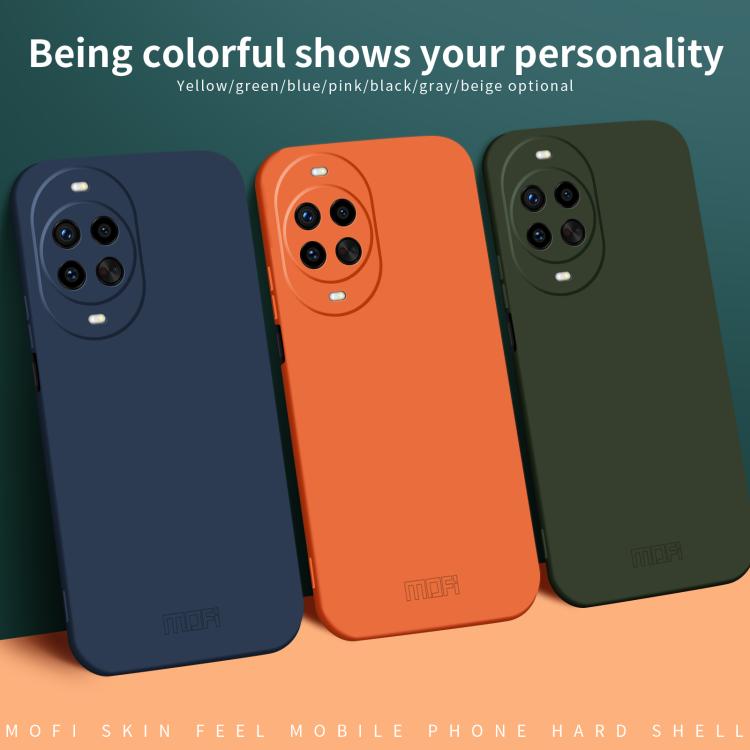 Funda de PC con todo incluido para Huawei nova 14 Pro MOFI Qin Series (verde)