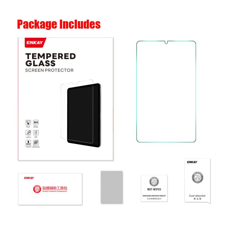 For Redmi K Pad 8.8 ENKAY Hat-Prince 0.33mm Explosion-proof Tempered Glass Film