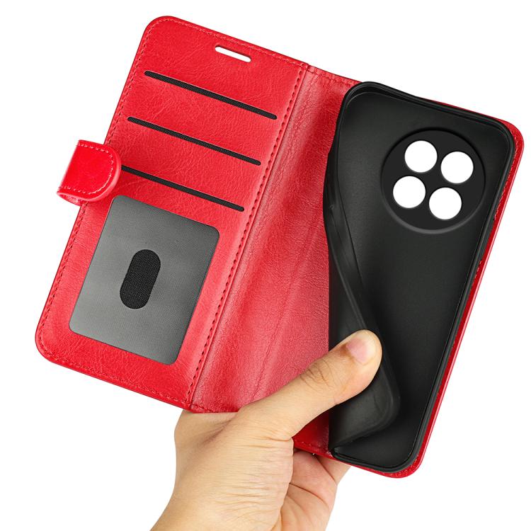 Funda de Cuero OnePlus Ace 5 Pro Tapa Horizontal Textura R64 (Rojo)
