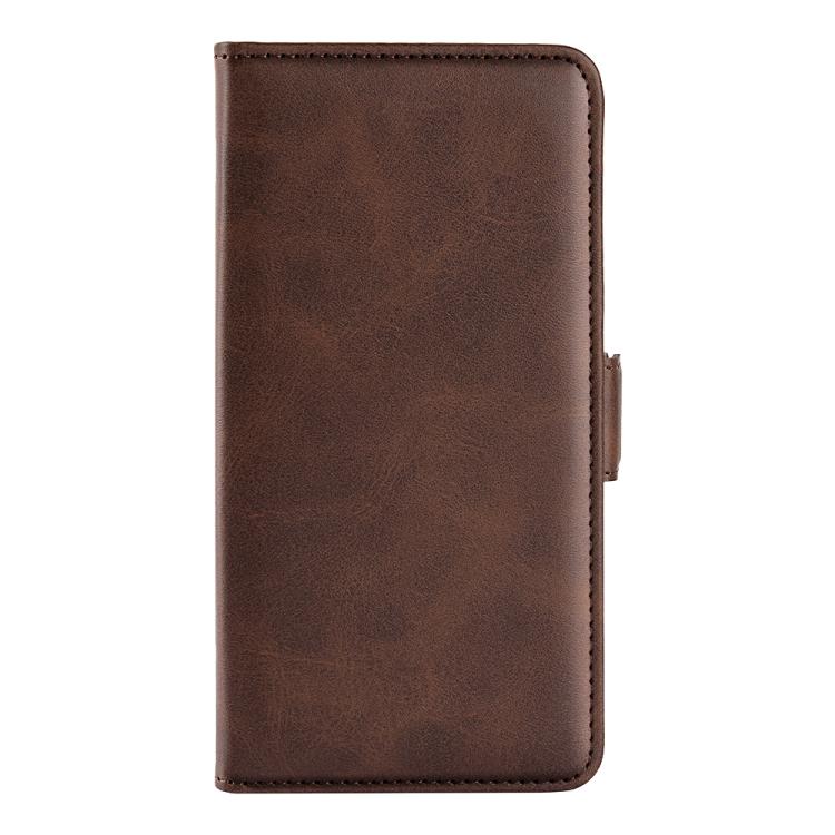 Funda de Cuero para OnePlus Nord 4 con Tapa Horizontal y Hebilla Magnética Doble Cara (Marrón)