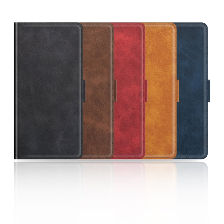 Funda de Cuero para OnePlus Nord 4 con Tapa Horizontal y Hebilla Magnética Doble Cara (Marrón)