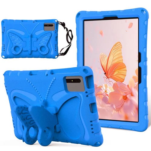 Funda de EVA a prueba de golpes con soporte de mariposa para Xiaomi Redmi Pad 2/SE 11 2025 (azul)