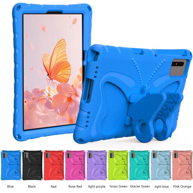 Funda de EVA a prueba de golpes con soporte de mariposa para Xiaomi Redmi Pad 2/SE 11 2025 (azul)