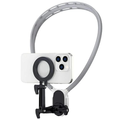 Soporte de Sujeción para Teléfono Sx-P05 con Collar Magnético y Vista En Primera Persona (Gris)