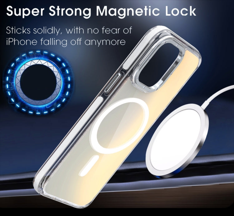 Funda para Teléfono Magsafe iPhone 11 Pro Max Protección Degradado (Negra)