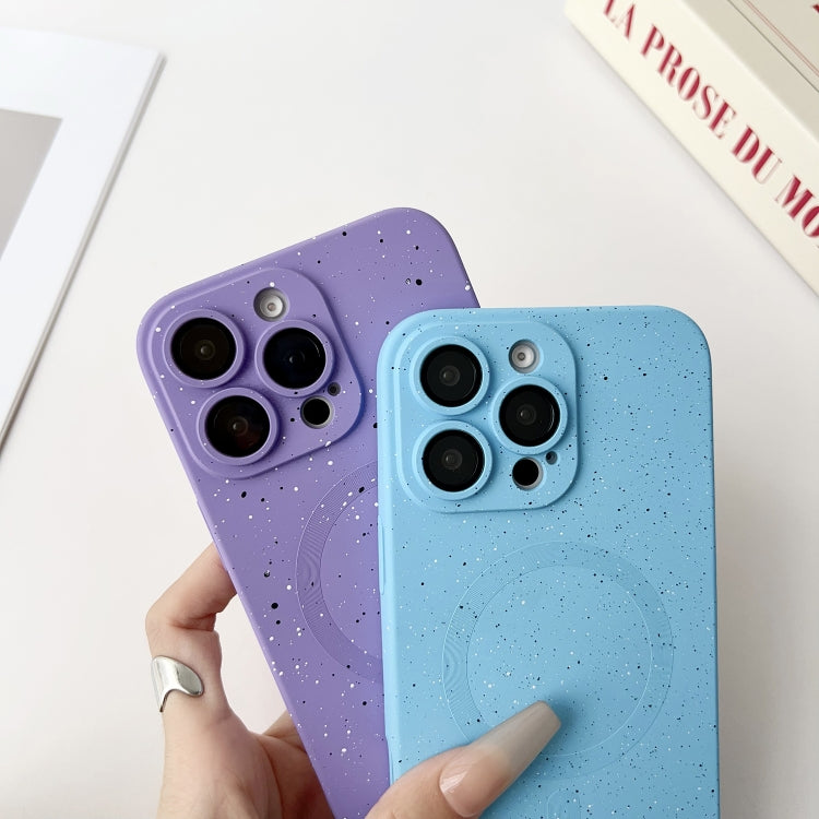 Funda para iPhone 14 TPU con Diseño Cielo Estrellado y Magsafe (Azul Sierra)