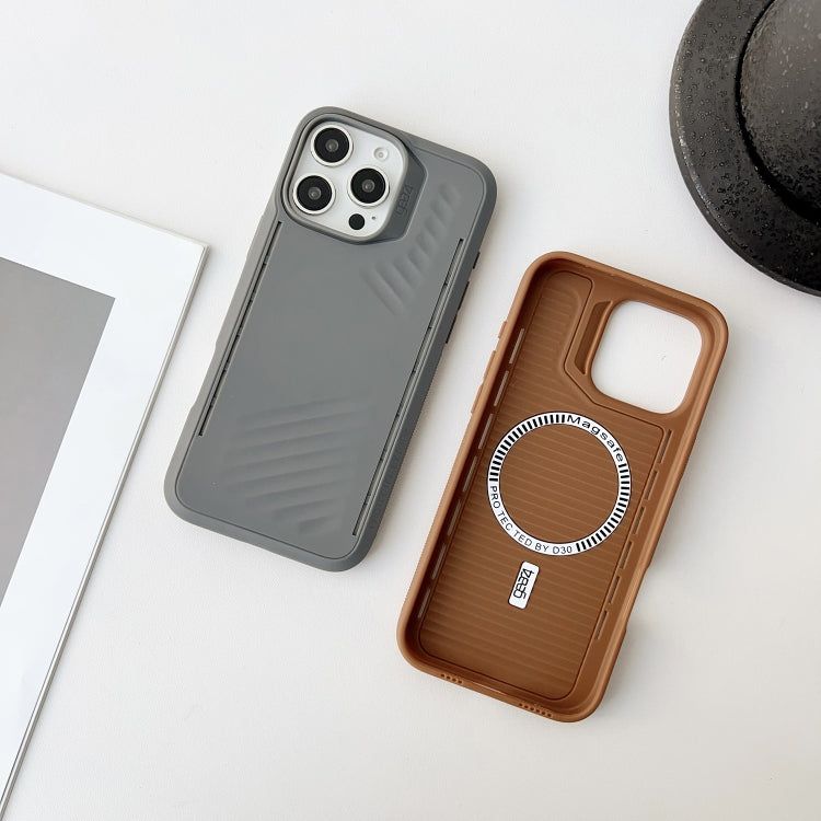 Funda TPU a Prueba de Golpes Gaer4 Imitación Magsafe para iPhone 11 Pro (Gris)