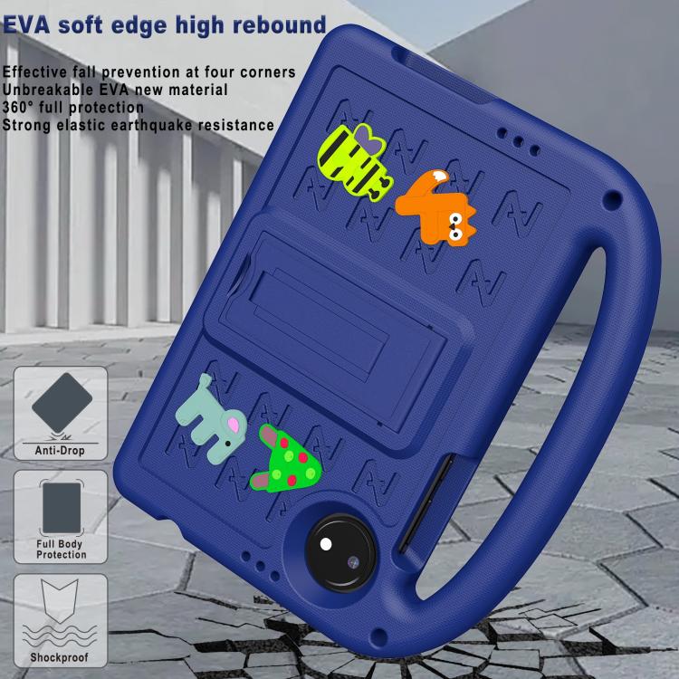 Funda a Prueba de Golpes Eva con Dibujos Animados de Sparrow para Xiaomi Pad 7 (Azul Marino)