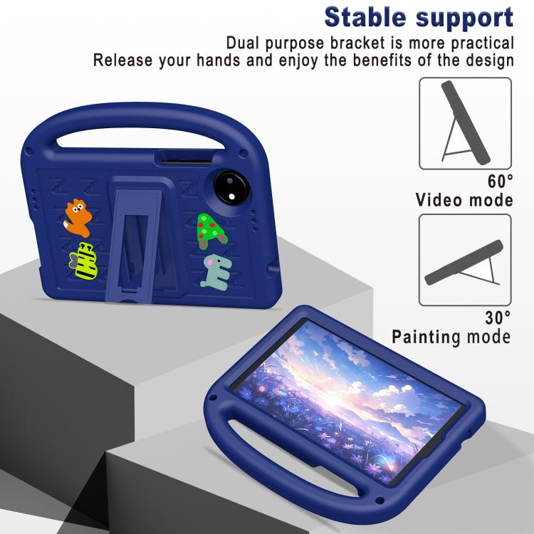 Funda a Prueba de Golpes Eva con Dibujos Animados de Sparrow para Xiaomi Pad 7 (Azul Marino)