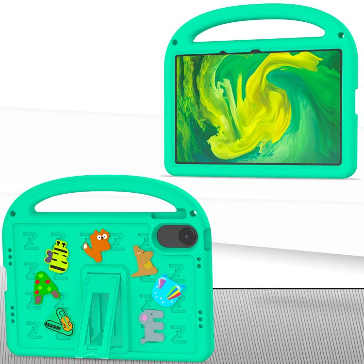 Funda de EVA a prueba de golpes para Xiaomi Redmi Pad 2 11 2025 con diseño de gorrión (verde glaciar)