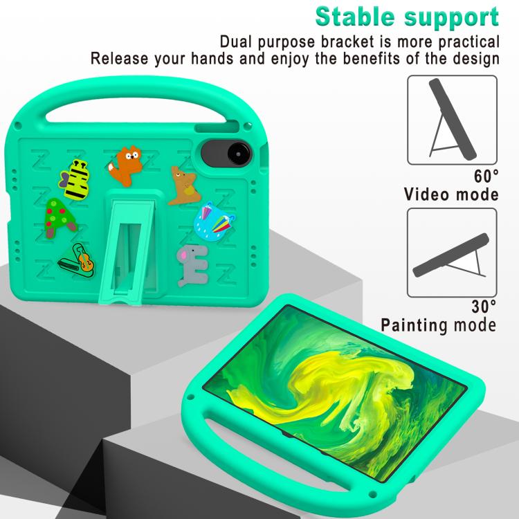 Funda de EVA a prueba de golpes para Xiaomi Redmi Pad 2 11 2025 con diseño de gorrión (verde glaciar)