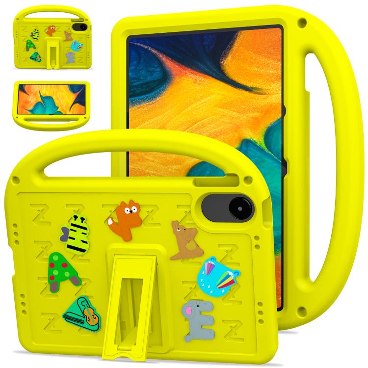 Funda de EVA a prueba de golpes para Xiaomi Redmi Pad 2 11 2025 con diseño de gorrión (amarilla)
